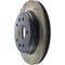 Centric Parts Sport Slotted Brake Rotor, 126.45024Sr 126.45024SR - alternate 4